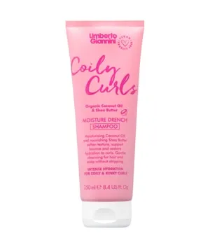 Umberto Giannini Coily Curls Moisture Drench Shampoo Haarshampoo 250 ml