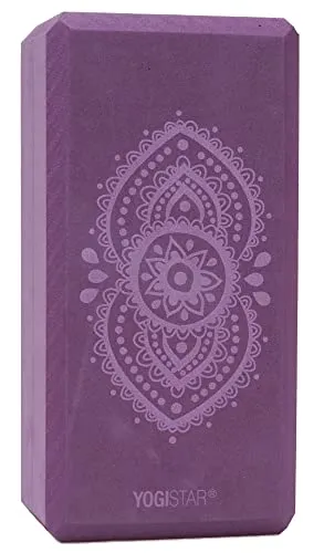 Yogablock Yogiblock® Basic - Art Collection - Ajna Chakra - Aubergine