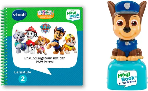Vtech® Kinderbuch MagiBook Lernstufe 2 - PAW Patrol, inkl. Story'Friend Lernfigur