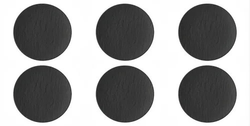 Villeroy & Boch Brotteller Manufacture Rock in schwarz von Villeroy & Boch