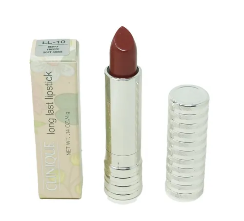CLINIQUE Lippenstift Clinique Long Last Lippenstift LL 10 Berry Freeze Soft Shine 4g