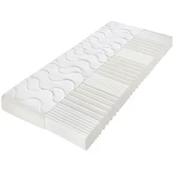 BeCo Komfortschaummatratze Double Deluxe 200 x 200 cm - Matratzen mit 18 cm hohem Komfortschaum-Kern für optimalen Schlafkomfort, ideal für Paare und garantierte Entspannung.