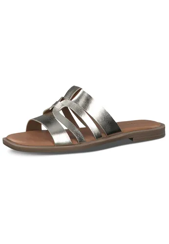 Tamaris Pantolette 1-27103-42 933 - Pantoletten für Damen mit weichem TOUCH-IT Fußbett für höchsten Komfort und modischem Blockabsatz, ideal für vielseitige Kombinationen.