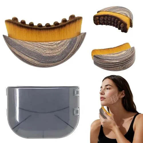 Lymphatische Gesichtsbürste für empfindliche Haut