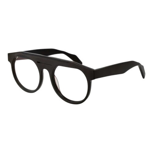Yohji Yamamoto Brille YY1032 115 52 – Stilvolle Herrenbrille - Elegante Herrenbrille im Panto-Stil, aus robustem Kunststoff. Ideal für den täglichen Gebrauch und ausgestattet mit hochwertigem Etui. Größe: 52-20-145.