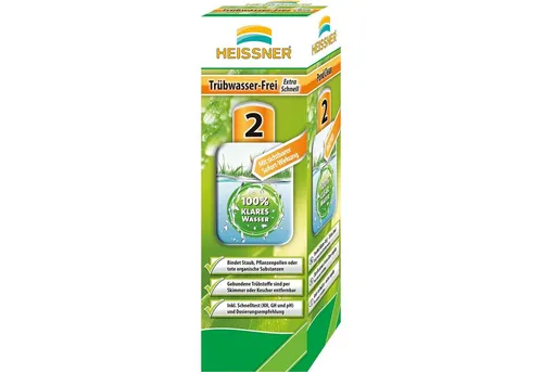 Heissner Teichpflege Trübwasser-Frei EXTRA SCHNELL 1 Liter von Heissner