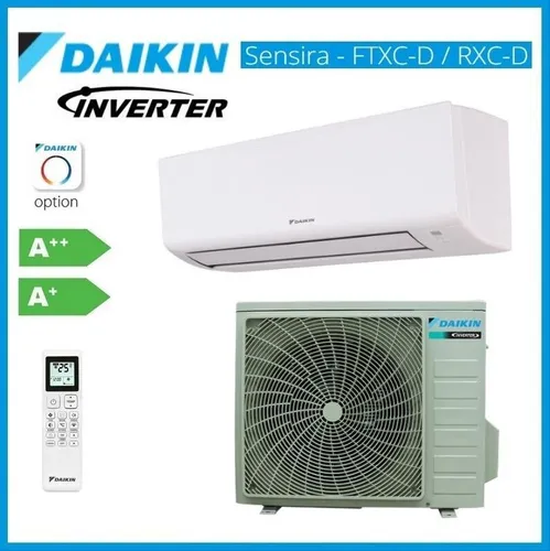 Daikin Klimaanlage Wechselrichter FTXC35D RXC35D 12000 Btu R32 A+ Pr. Wifi
