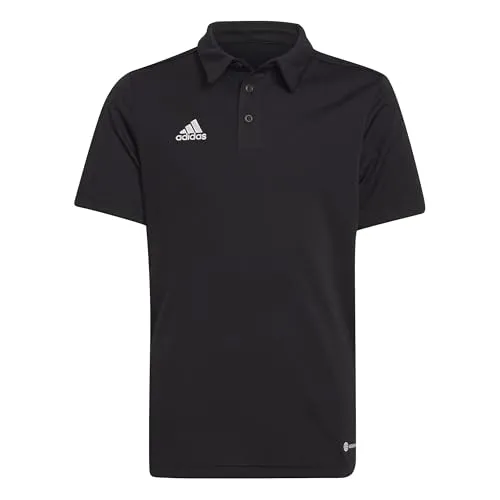 Adidas Unisex Kinder Entrada 22 Polo Shirt, Black, 5-6 Years