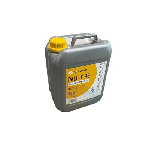 Pallmann PALL-X 96 Halbmatt Parkett- & Korkversiegelung 10 L - Wasserbasierende, schnell trocknende Versiegelung für stark beanspruchte Parkett- und Korkböden. Hohe Abriebfestigkeit und sehr gute Beständigkeit für den professionellen Einsatz.