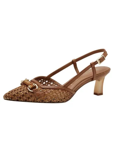 Tamaris Sling Damen Stilettoabsatz braun, EU 37 in braun von Tamaris