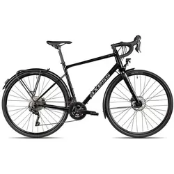 Axess Gravelbike CREED SPORT EQ, 20 Gang, Kettenschaltung, hydraulische Scheibenbremse schwarz/grau schwarz 61 cm