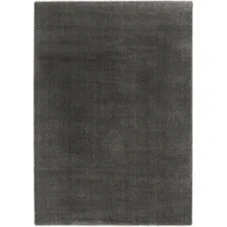 Novel Webteppich Sunshine, Dunkelgrau, 240x290 cm - Moderne Teppiche für ein lauschiges Ambiente, aus 100% Polyester mit ca. 30 mm hohem Flor – ideal für Wohn- und Schlafzimmer sowie Eingangsbereiche.