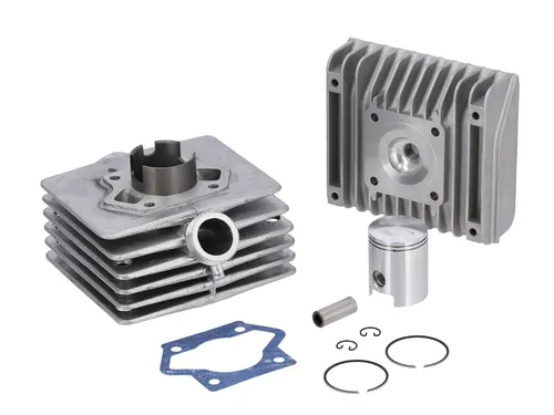 Set: Tuning Zylinder 60ccm, 2-Kanal Zylinder + Kolben + Zylinderkopf - für Simso