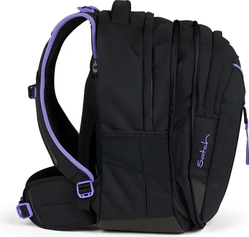 Satch Match Schulrucksack Purple Phantom