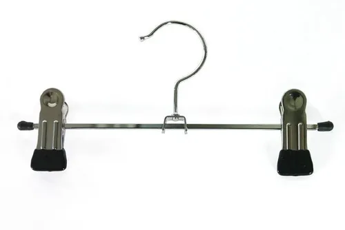 Klammerbügel Hosenbügel Metallbügel Kleiderbügel Ladeneinrichtung Bügel Neu 25 x