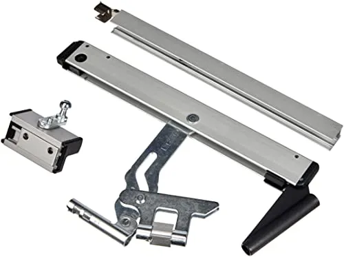 Öffnerschere GEZE OL90 N m. Flügelbock u. Scherenlager, silber eloxiert ; 1 Stück