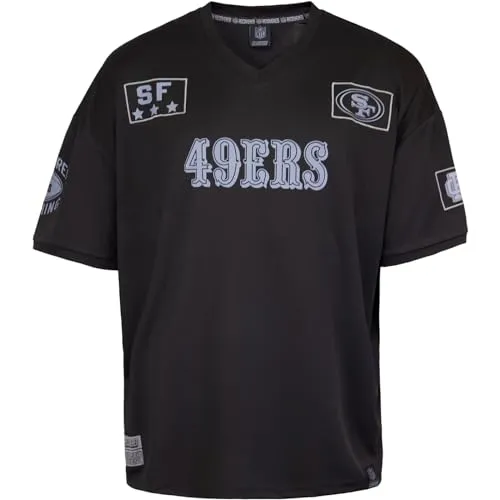 Recovered NFL Team Salute Black Military Oversized Mesh Limited Jersey Trikot (DE/NL/SE/PL, Alphanumerisch, M, Regular, Regular, San Francisco 49ers)