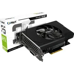 palit GeForce RTX 3050 StormX 8GB GDDR6 - leistungsstarke Grafikkarte mit NVIDIA Ampere Architektur, ideal für Gaming und kreative Anwendungen