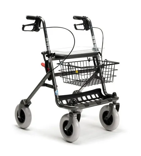 FabaCare Rollator 286i Standardrollator, faltbar und anthrazit