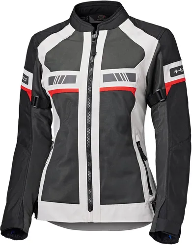 Held Tropic 4 Top Damen Motorradjacke - Sportliche und luftige Mesh Sommerjacke mit D3O Protektoren - Leichte und atmungsaktive Motorradjacke für Damen aus abriebfestem Material, ideal für Sommerfahrten. Mit verstellbaren Armabschlüssen und viel Stauraum bietet sie Komfort und Sicherheit auf jeder Tour.