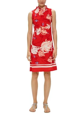 s.Oliver Jerseykleid mit Faltenausschnitt