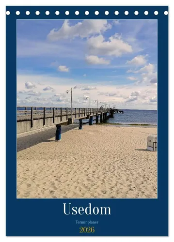 Denise Graupner | Usedom Ostsee - Terminplaner (Tischkalender 2026 DIN A5...