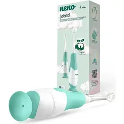 NENO Elektrische Zahnbürste Denti Mint - Weiß/Blau