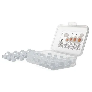 12-Eier-Behälter mit Griff