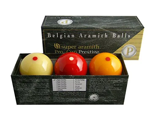 Aramith Kugelsatz Carom PRO-Cup Prestige Super 61,5 mm von Aramith