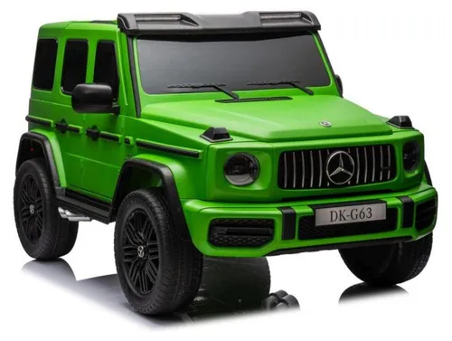 Wisam Elektro-Kinderauto Mercedes G63 XXL Grün 24V - Das Elektro-Kinderauto Mercedes G63 XXL in Grün bietet ein spannendes Fahrerlebnis für kleine Abenteurer. Mit einfacher Bedienung und durchdachter Ausstattung ist es perfekt für Spiel und Spaß im Freien. Ideal für Garten und Hof!