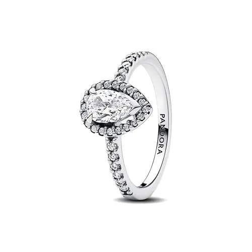 PANDORA Sterling silver Cubic Zirconia Clear 192835C01