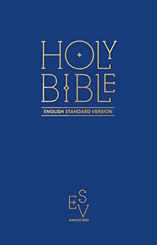Produktbild Holy Bible: English Standard Version (ESV) Anglicised Pew Bible (Blue Colour)