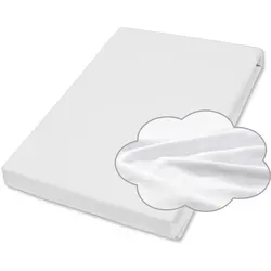 Traumhaft gut schlafen Spannbetttuch für Kinder, 100% Baumwolle, 70x140 cm, versch. Farben