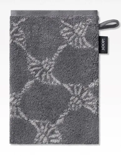 Joop! Waschhandschuh Cornflower anthrazit in grau von JOOP!