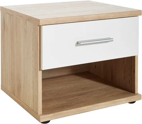 Wimex Nachtkonsole Joker, 46cm breiter Nachttisch mit 1 Schublade - Stilvolle Nachtkonsole für mehr Behaglichkeit im Schlafzimmer, mit praktischem Stauraum und pflegeleichter Oberfläche.