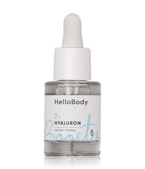 HelloBody 2% HYALURON Booster (15 ml) – Hyaluron Serum für intensive Feuchtigkeit – Bekämpft Falten, reguliert Feuchtigkeitsspeicherung und unterstützt die Hautbarriere