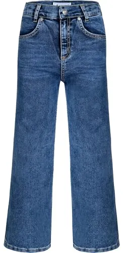 Blue Effect Mädchen Wide Leg Jeans Hose high Waist Slim fit, Größe:146, Farbe:medium Blue