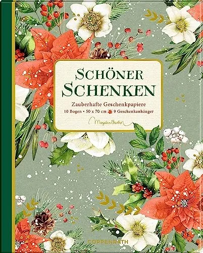 Geschenkpapier-Buch – Schöner Schenken: Zauberhafte Geschenkpapiere - Marjolein Bastin - Zauberhafte Weihnachtszeit
