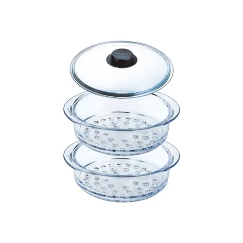 Pyrex Dampfkorb Set 20 cm mit Deckel von Pyrex