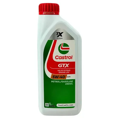 Castrol Motoröl Castrol GTX 5W-40 A3/B4 15F686 in braun von Castrol