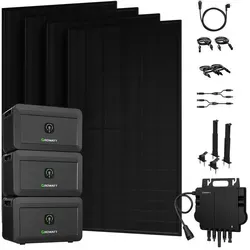 Balkonkraftwerk Growatt NOAH 2000 mit 6144Wh Speicher - Balkonkraftwerk mit skalierbarer 1800W PV-Eingangsleistung und IP66 Wasserschutz für optimale Nutzung der Solarenergie, ideal für nachhaltige Energieversorgung.