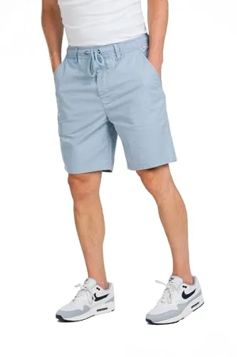 Reell Reflex Easy Short Cotton - Freizeitshorts in Blau, Gr. L - Bequeme Freizeitshorts aus elastischem Baumwollmaterial, ideal für entspannte Tage. Farbe: Blau; Größe: L; mit Stretch für optimale Bewegungsfreiheit.