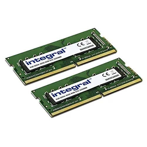 Produktbild Integral 32GB(2x 16GB) DDR4 RAM 2400MHz SODIMM Laptop Notebook MacBook Arbeitsspeicher-Kit