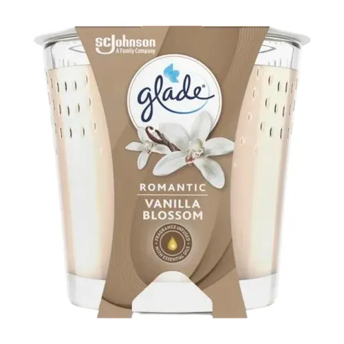 Glade Duftkerze Romantic Vanilla Blossom, 112 g