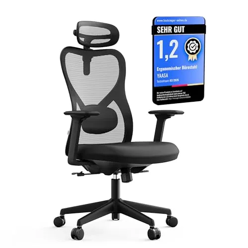 Yaasa Chair Plus – Ergonomischer Bürostuhl des Jahres 2026 von Yaasa