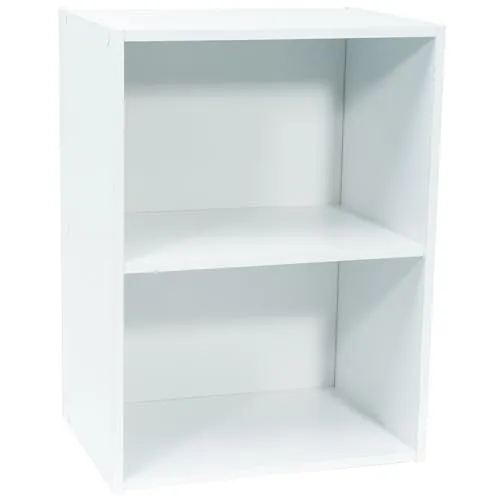 WERKA PRO Weißes Aufbewahrungsmöbel mit 2 Nischen