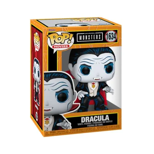 Funko Pop! Movies: UM - Dracula - Universal Monsters - Vinyl-Sammelfigur - Geschenkidee - Offizielle Handelswaren - Spielzeug Für Kinder und Erwachsene - Movies Fans - Modellfigur Für Sammler
