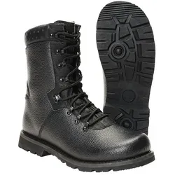 Brandit BW Kampfstiefel Modell 2000 - Robuste Wanderschuhe in Schwarz - Größe 43 - Wanderschuhe mit gepolstertem Schaftabschluss und ölresistenter Sohle, ideal für Outdoor-Abenteuer.