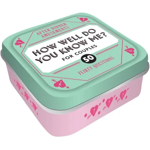 How Well Do You Know Me?: For Couples 50 Flirty Questions (After Dinner Amusements)