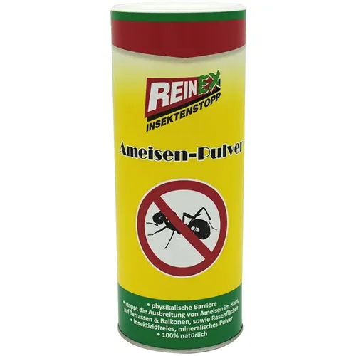 Ameisenköder Reinex Insektenstopp Ameisen Pulver 250 g 100% natürlich, stoppt die Ausbreitung von Ameisen 1414